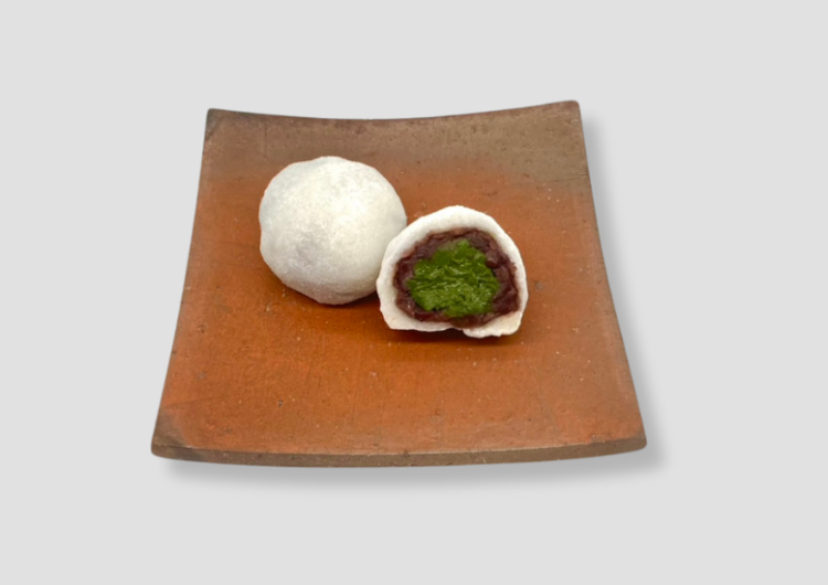 抹茶生クリーム大福